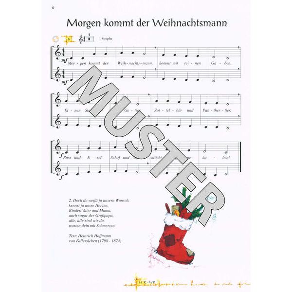 Horst Rapp Verlag Fröhliche Weihnacht mit der Klarinette