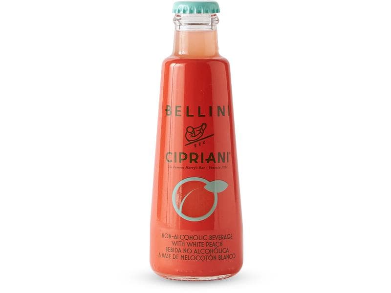Cipriani Soft-Drinks Virgin Bellini 4 x 0.18 l Alkoholfreies Getränk mit fruchtigem Pfirsichgeschmack