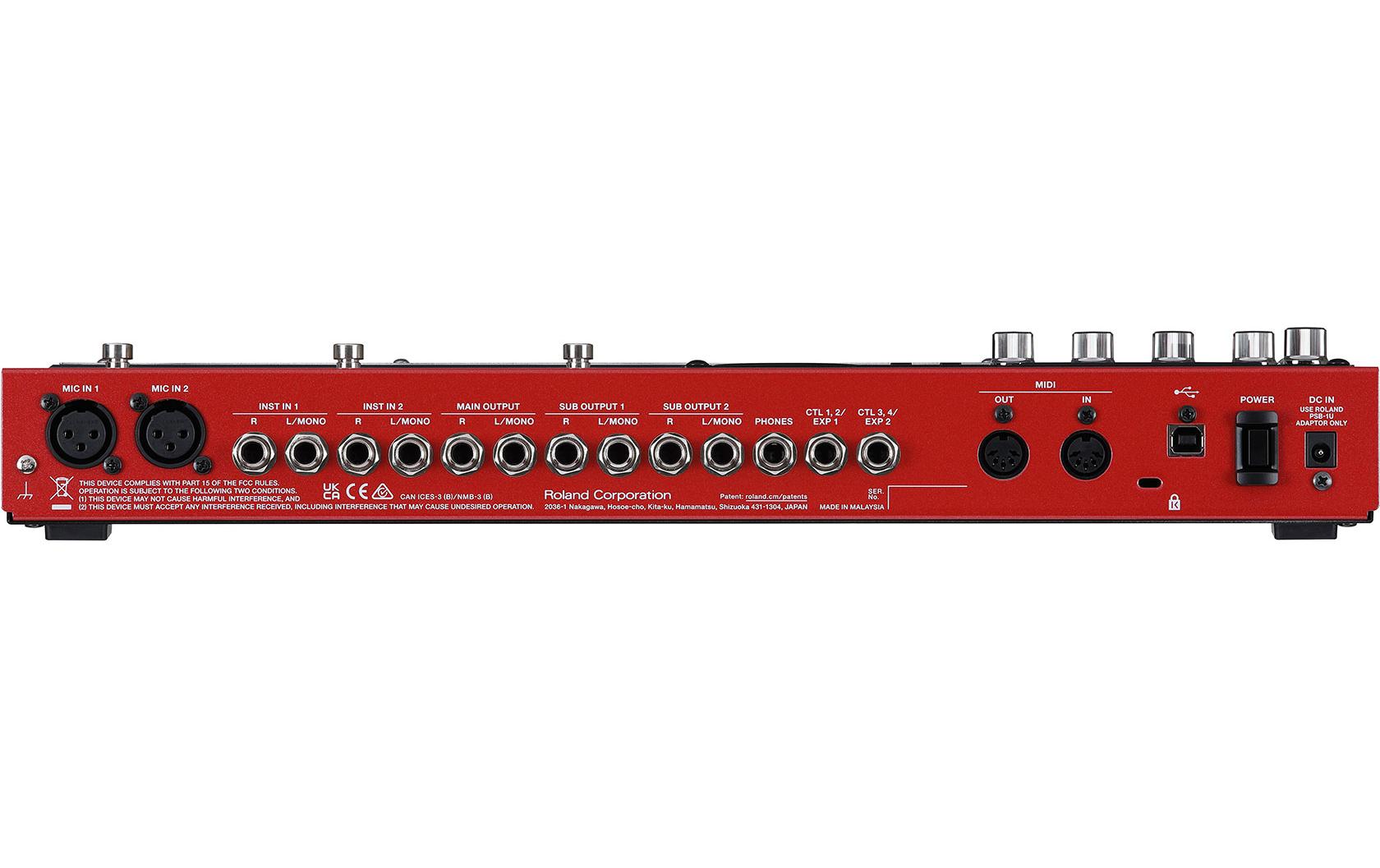 Effektgerät RC-600<br>Flaggschiff-Loop-Station im Bodentreter-Format