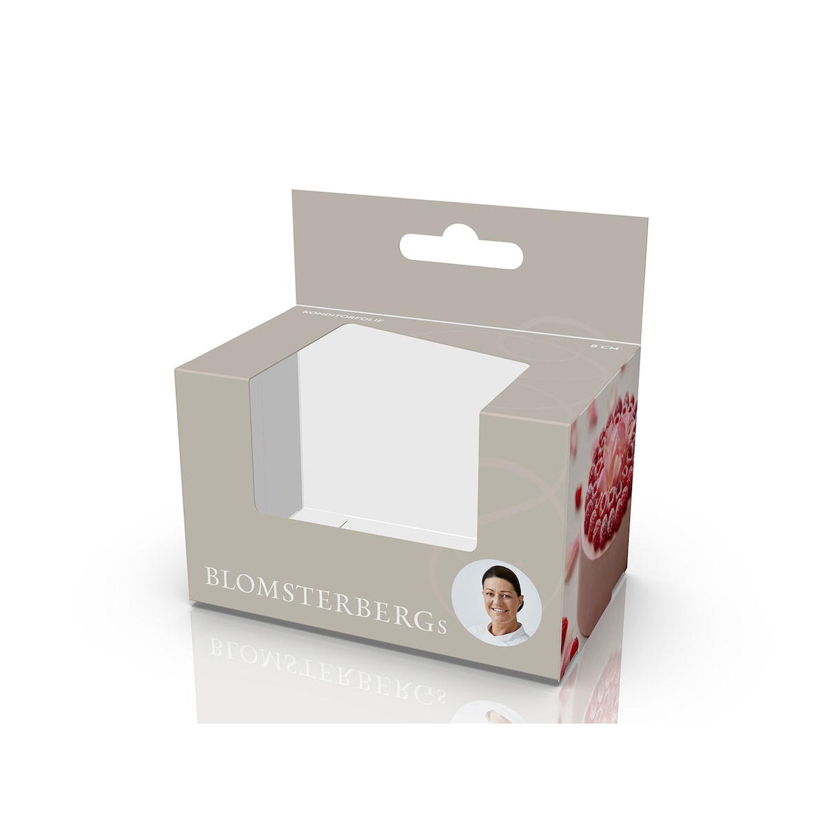 Blomsterbergs Cake collar 15 m x 8 cm Clear
