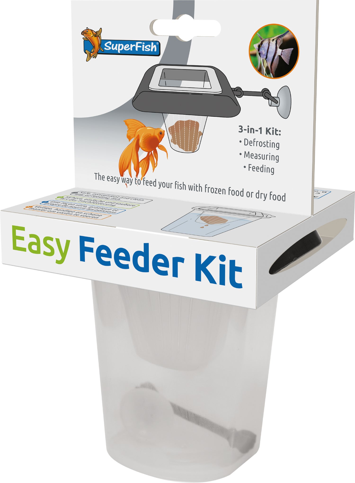 SuperFish Easy Feeder 3 in 1 Kit 9 x 10 x 11 cm