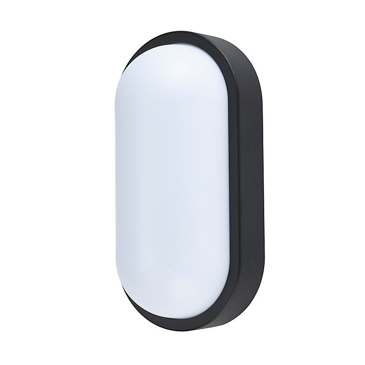 Applique murale LED intégrée Bredene 800lm 14W blanc neutre l.8,5 x H.24 x P.12 cm