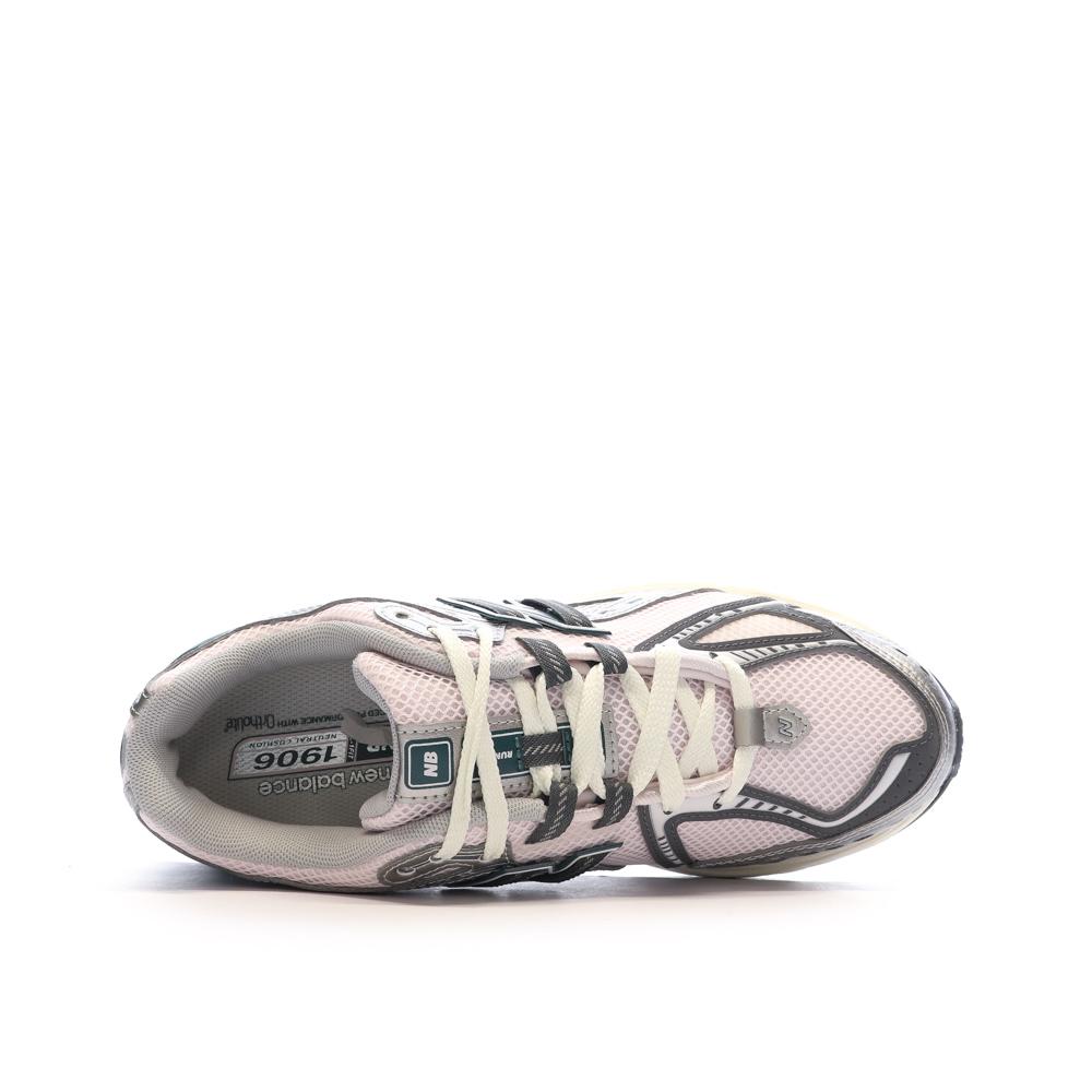 New Balance New Balance 1906 Baskets Gris/Rose/Vert Homme