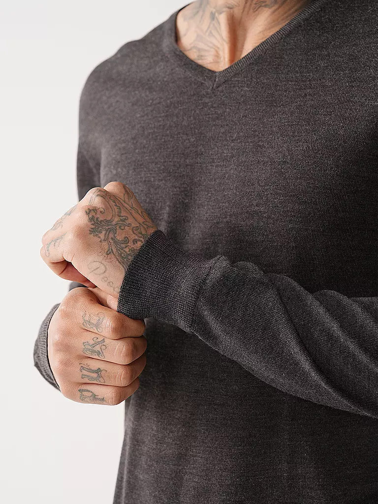 PROFUOMO Pullover braun