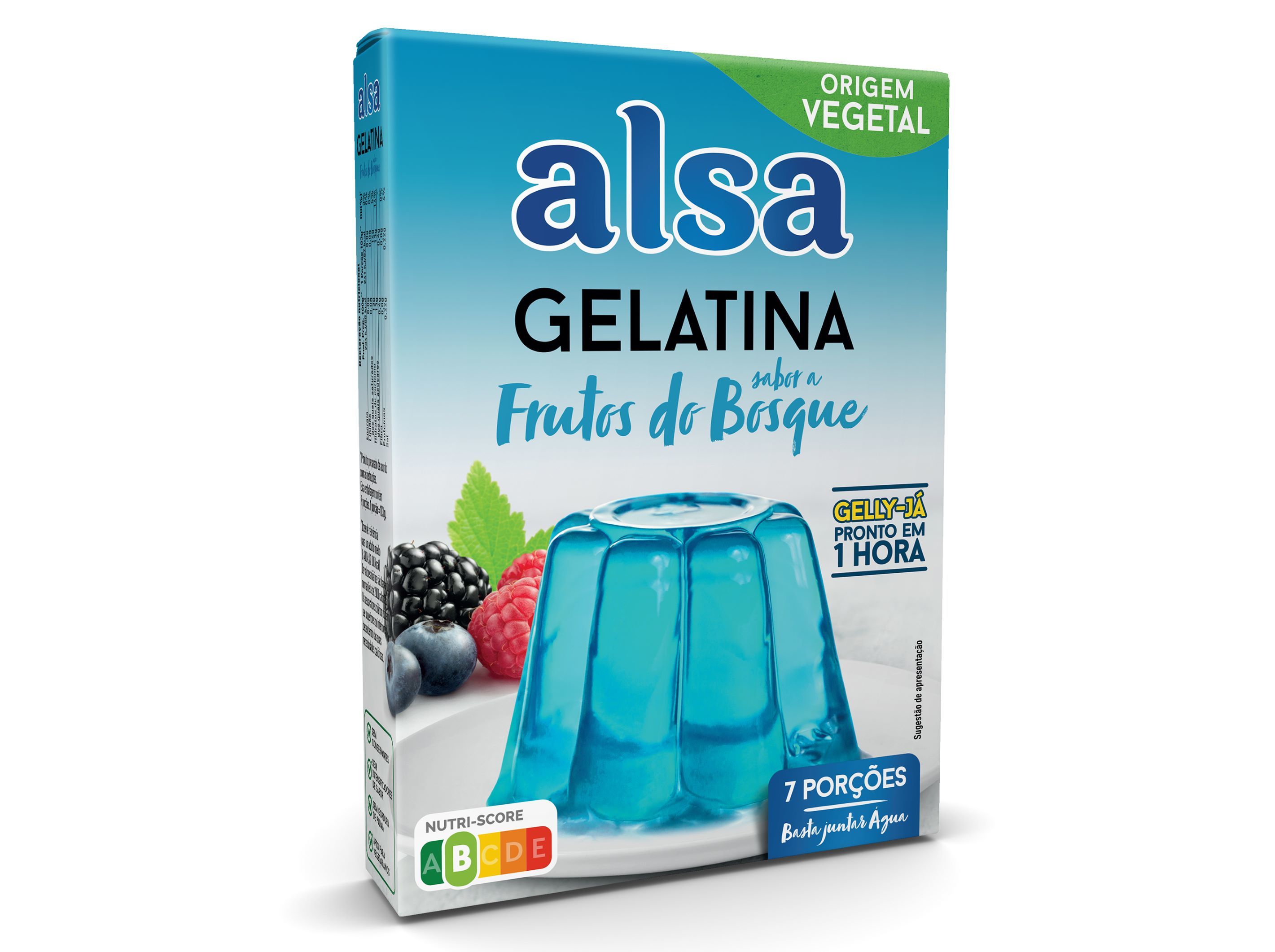 GELATINA ALSA FRUTOS DO BOSQUE 105G