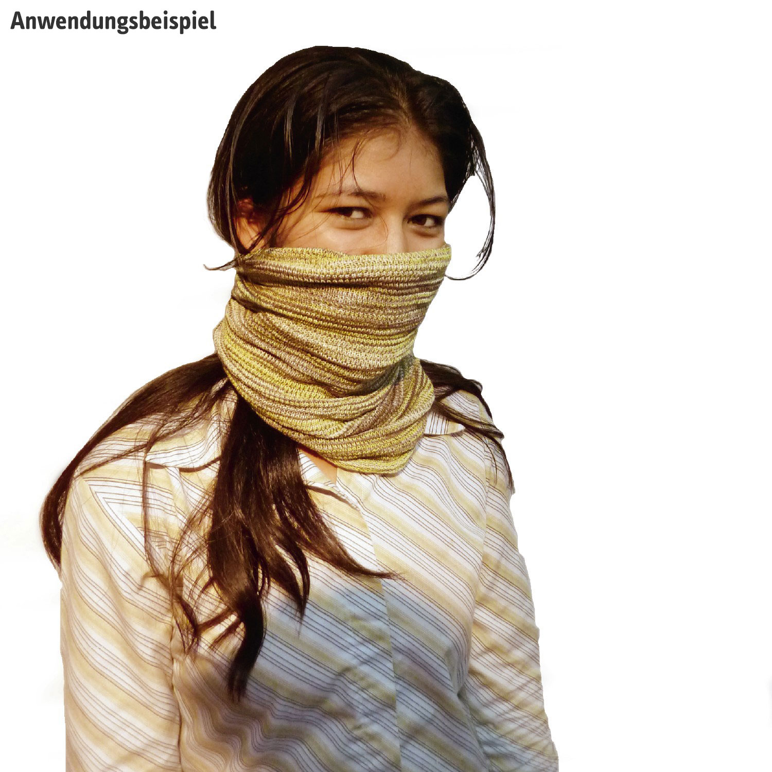 Schal 'Magic Scarf', schwarz/weiß, L 65 cm, B 20 cm günstig bestellen