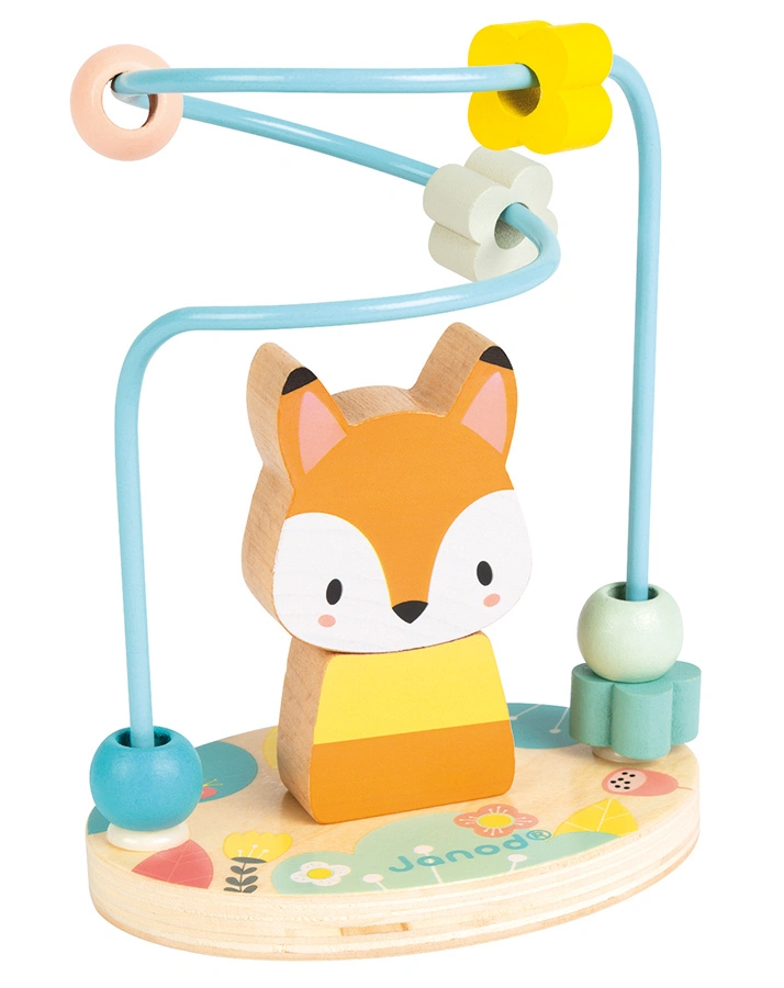 Motorikschleife FUCHS pastell/bunt