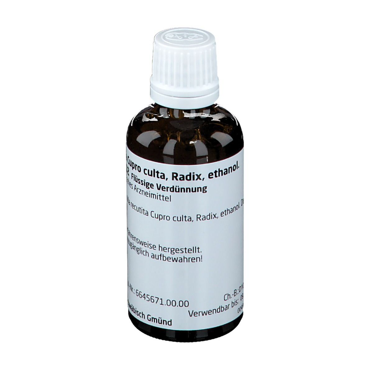 Chamomilla Cupro culta Radix D2