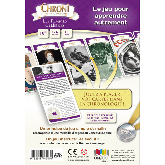 Chroni : Femmes célèbres