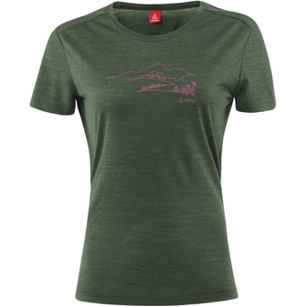Löffler Country T-Shirt Olive Damen