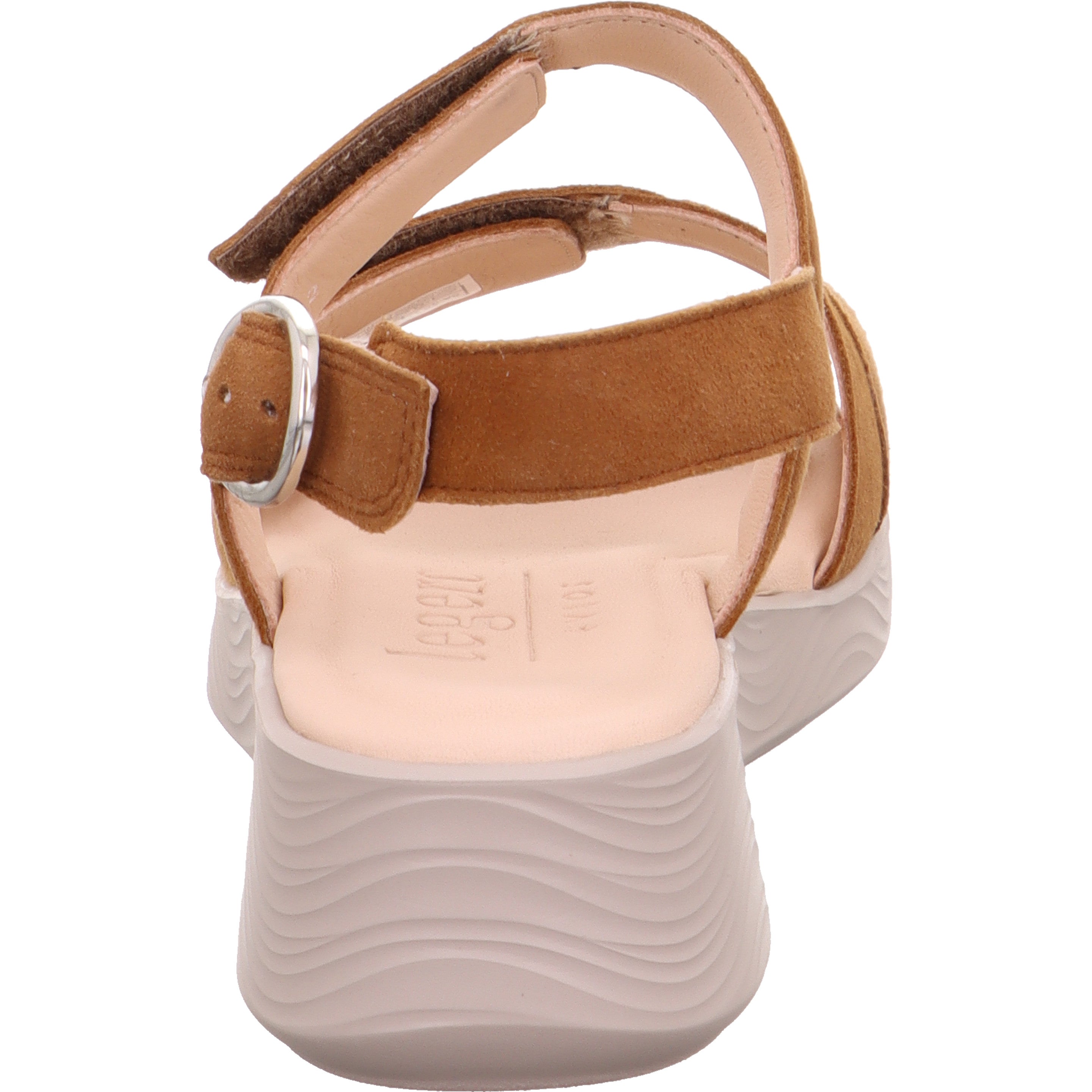legero SWING Damen  Sandale mit Schnalle - Farbe: Ginger Bread - Größe: 39