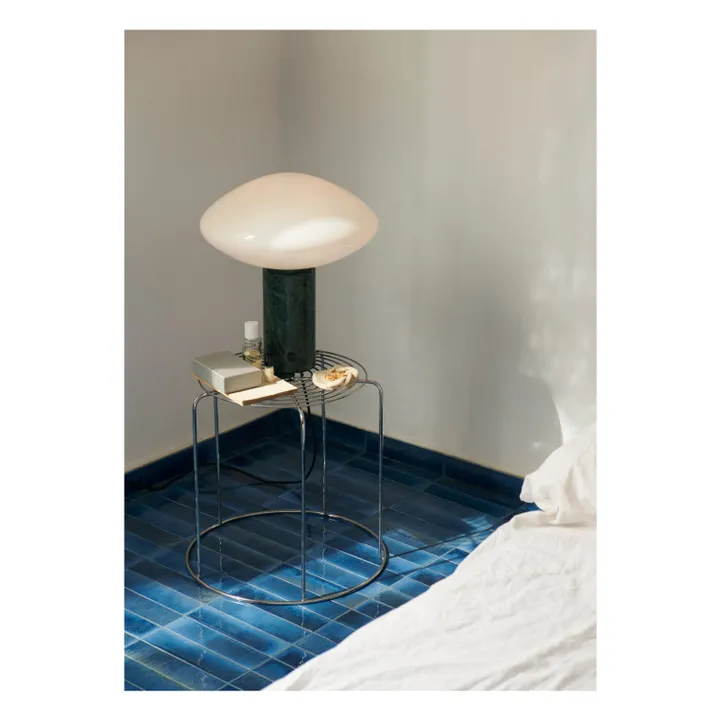& Tradition Tabouret Wire VP11, Verner Panton | Argenté