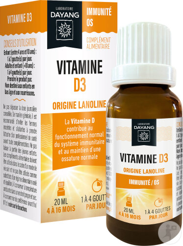 Dayang Vitamine D3 Flacon 20ml
