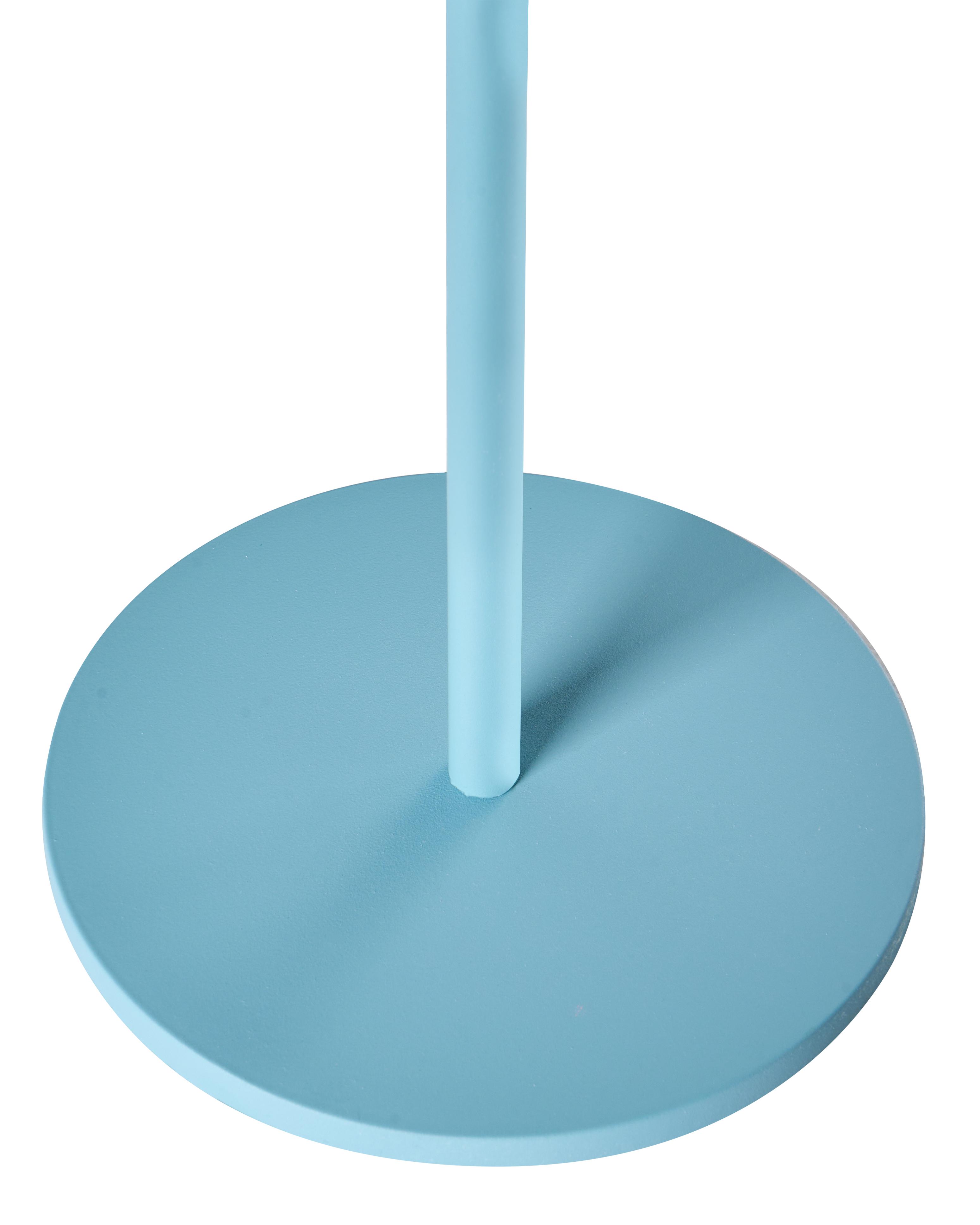 LED draadloze tafellamp GUDER met dimmer Metaal Blauw