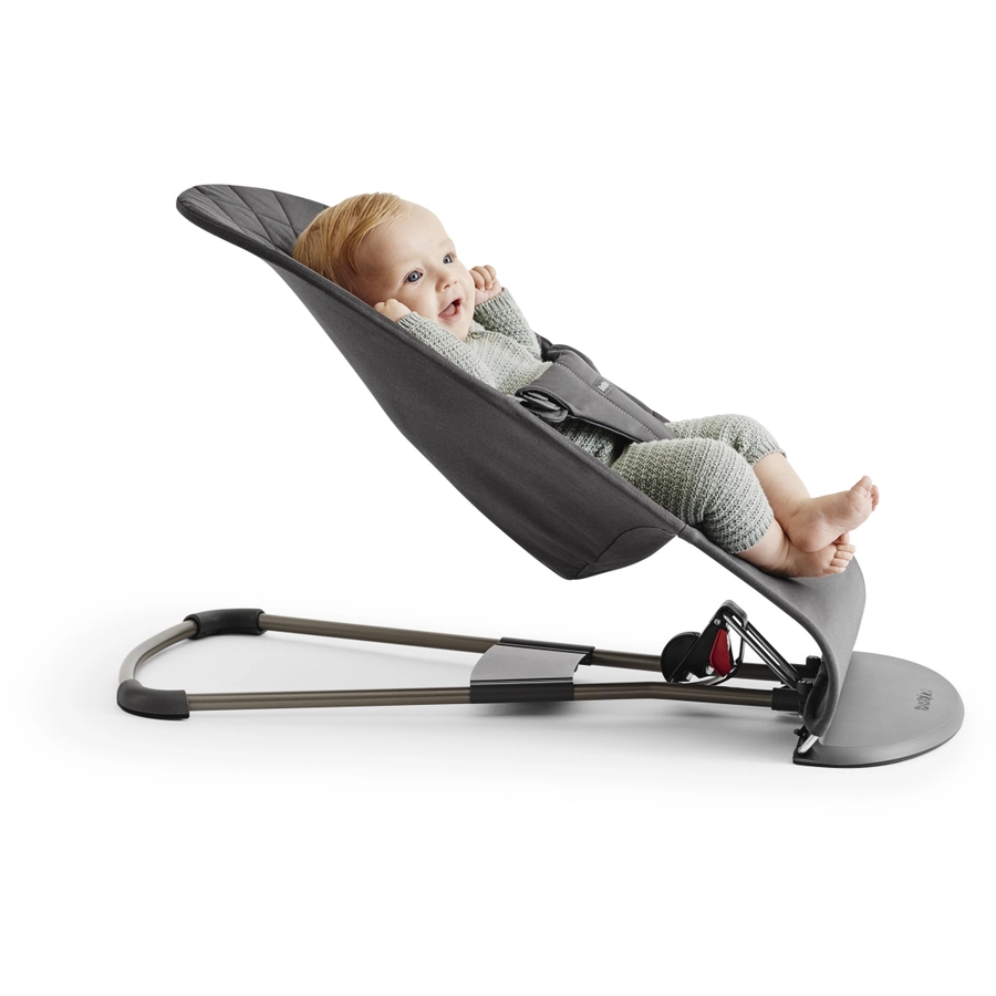 BABYBJÖRN Babywippe Bliss Schieferblau Mesh