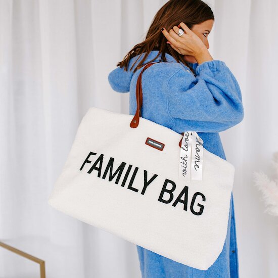 Teddy Family Bag   Ecru        de               Childhome