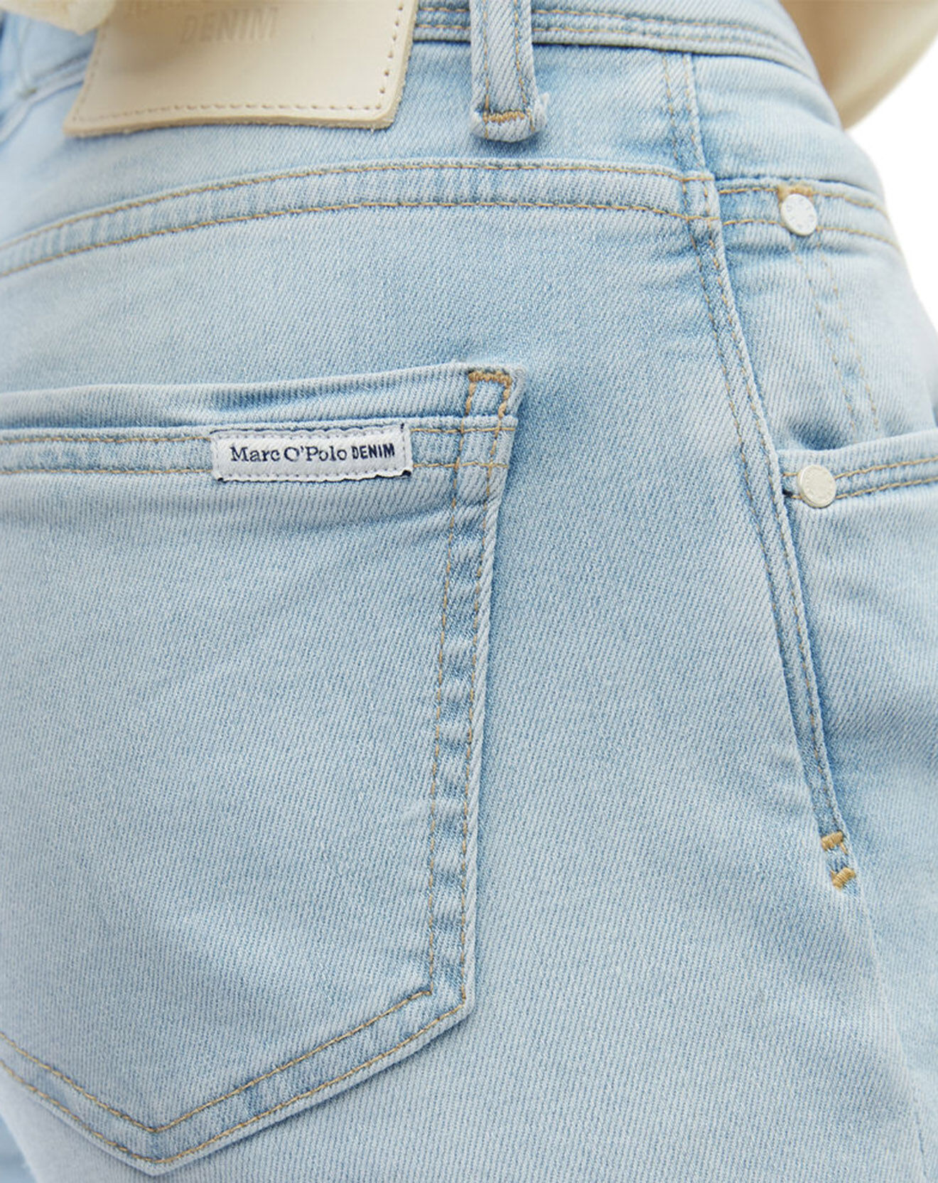 Marc O'Polo Jean Regular Alva Crop bleu clair
