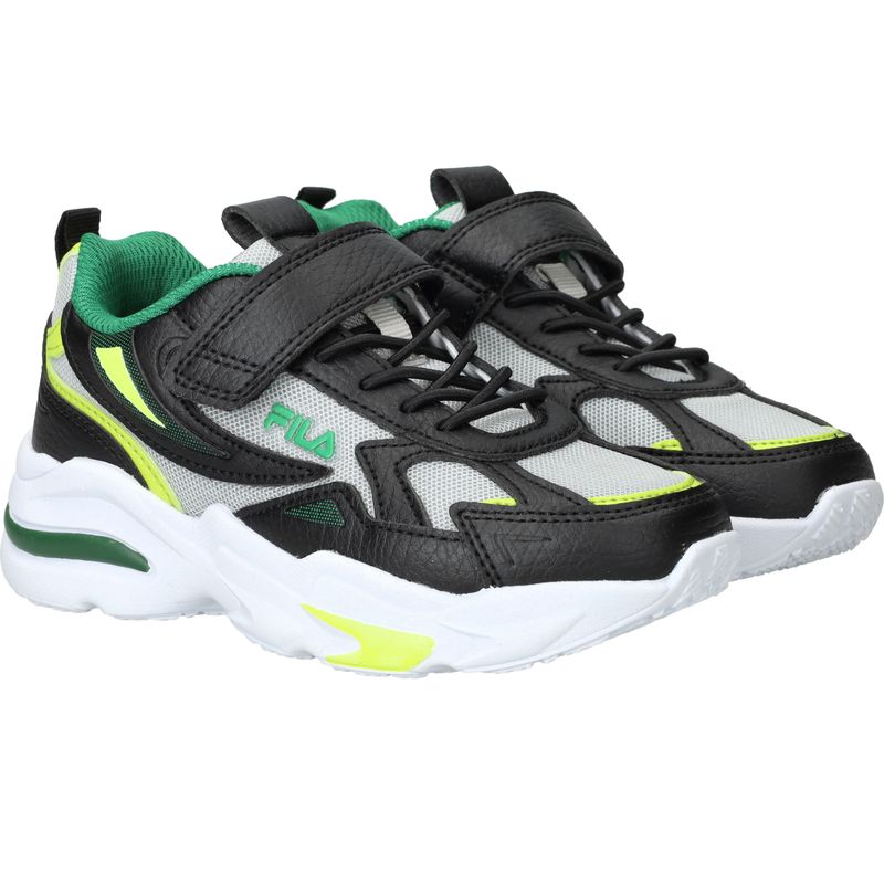 Fila Madrun Velcro Sneakers Zwart Jongens