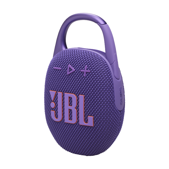 JBL - Clip5 Portable Bluetooth Speaker - Purple