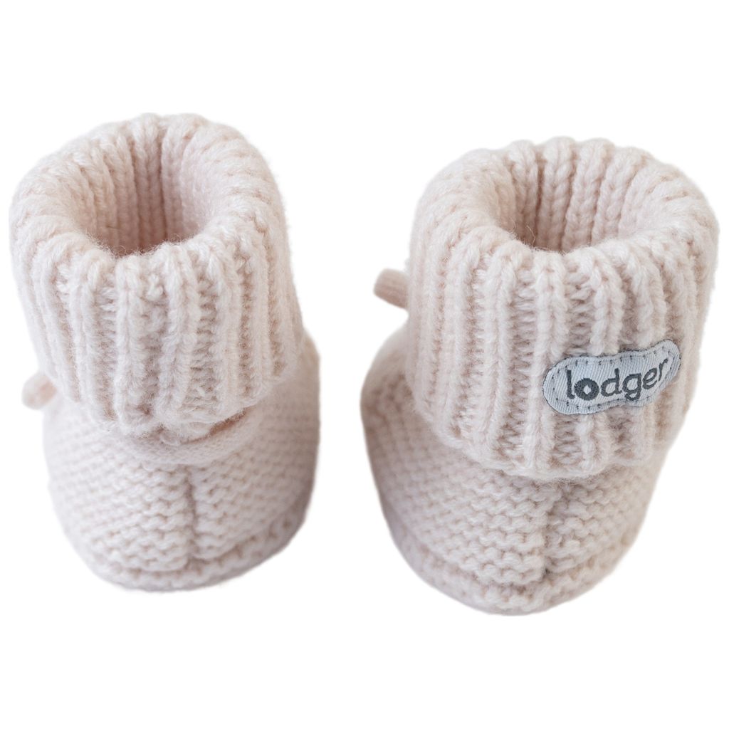 LodgerLodger   Baby Hausschuhe Merinowolle 0-6 Monate birch