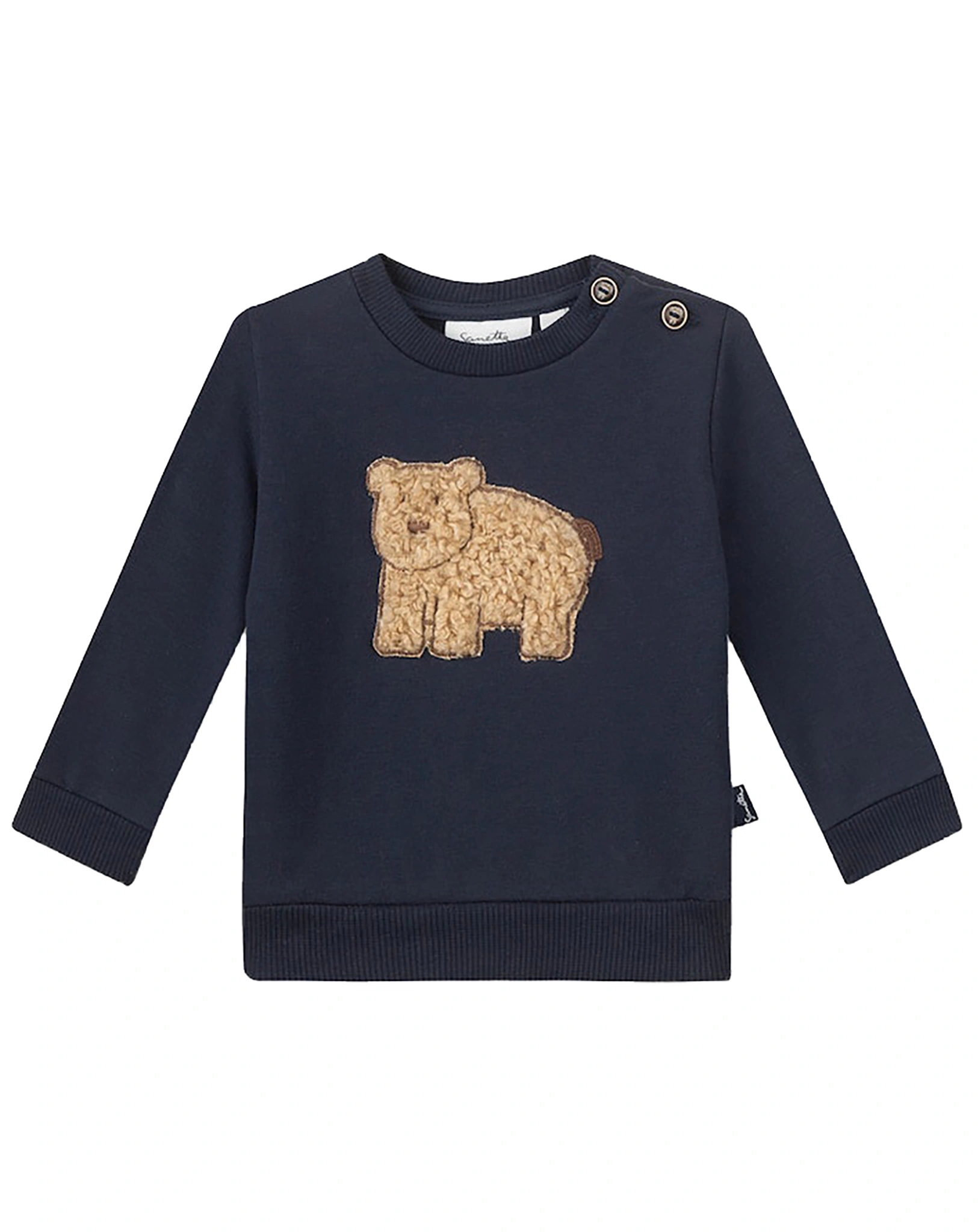 Sweatshirt BEAR in dark ink