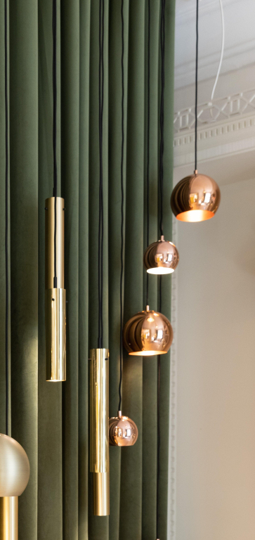 Frandsen Ball hanglamp Ø18 metallic chroom