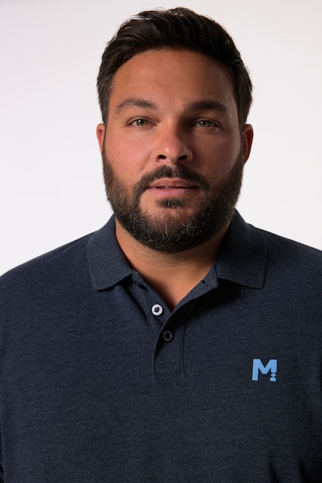Men+ Poloshirts, 2er-Pack, Basic, Piqué, Halbarm, bis 8 XL