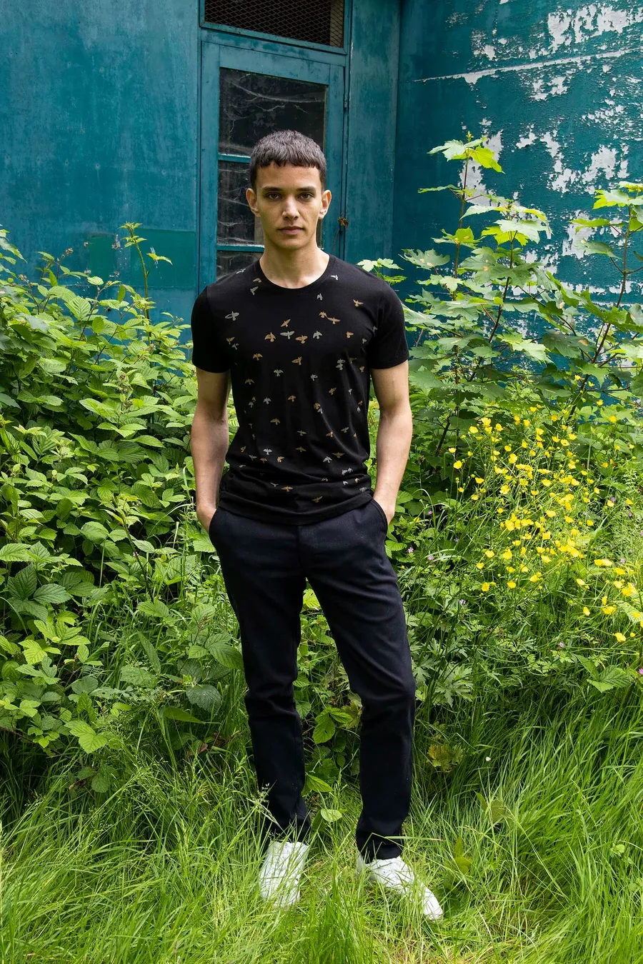 T-Shirt imprimé oiseaux Misericordia