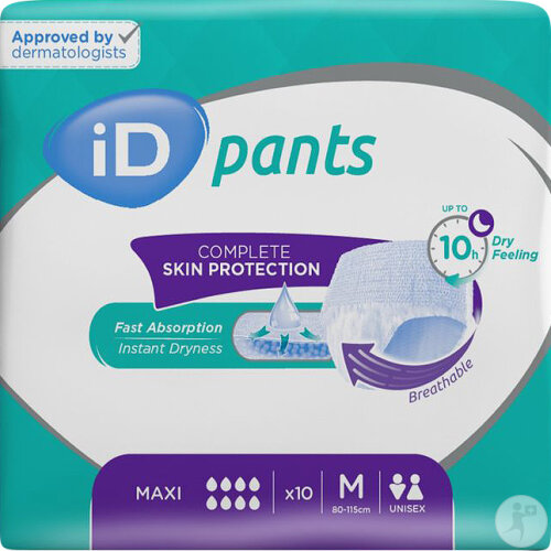 iD Pants Maxi M 10 Pièces