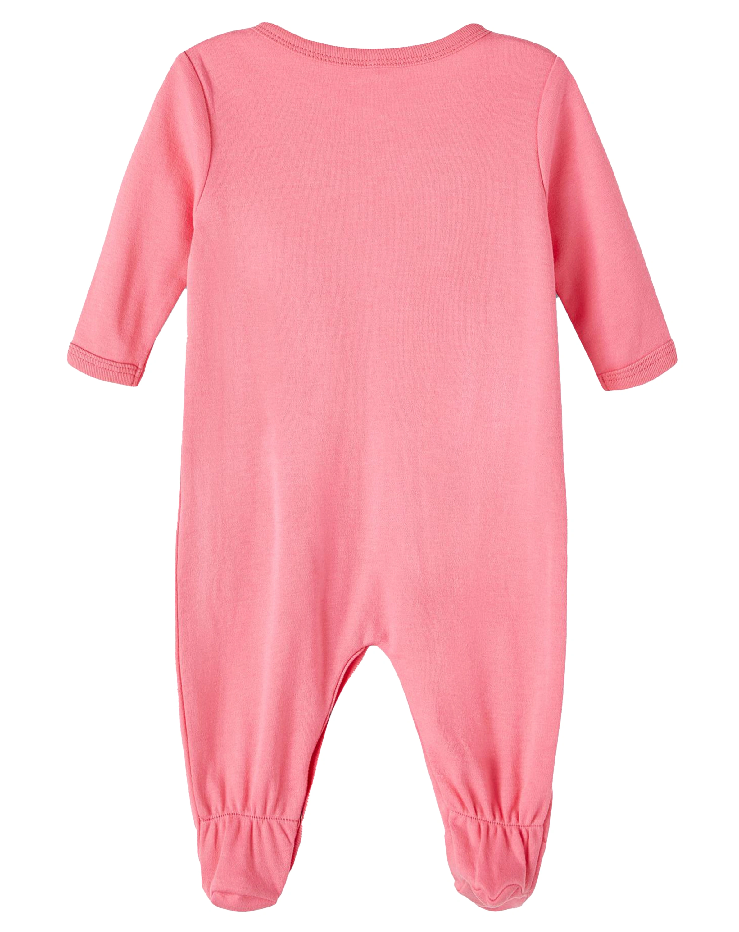 Schlafstrampler NBFNIGHTSUIT mit Fuß 2er Pack in camellia rose