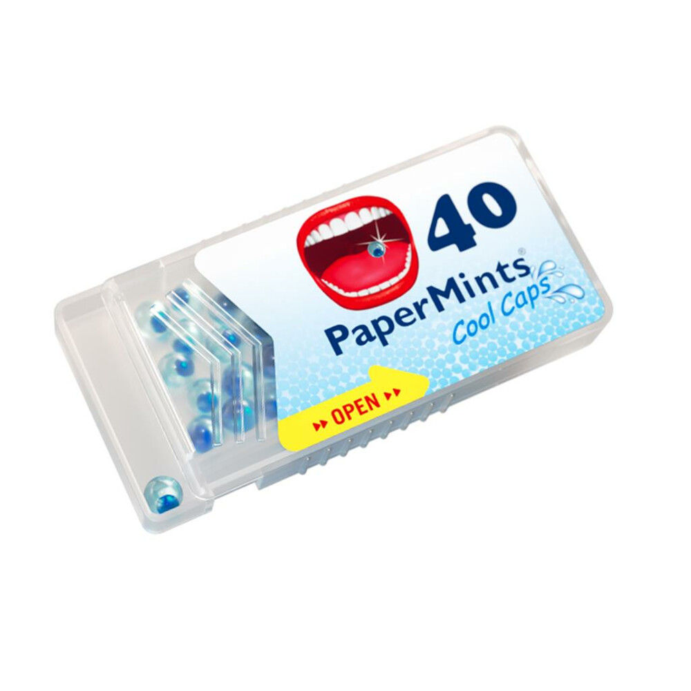 5x PaperMints CoolCaps Munt40 stuks