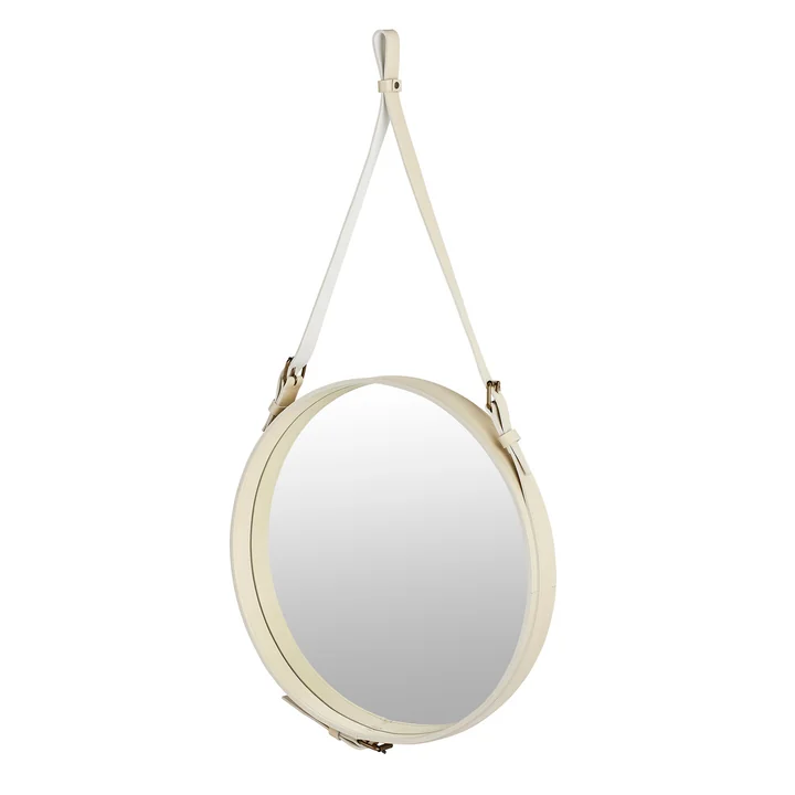 Gubi - Adnet Spiegel Ø 58 cm, cream