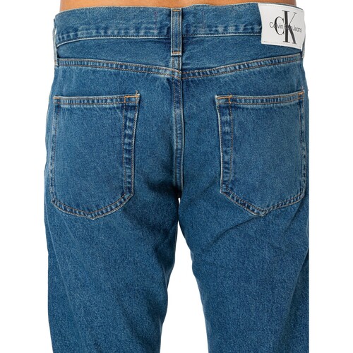 Calvin Klein Jeans - Vaqueros Rectos Auténticos Azul