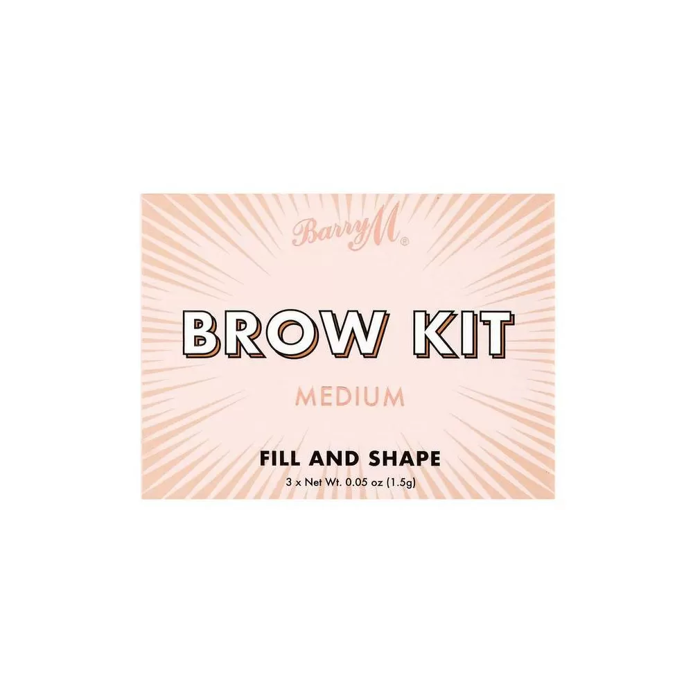 Barry M Fill and Shape Brow Kit Medium