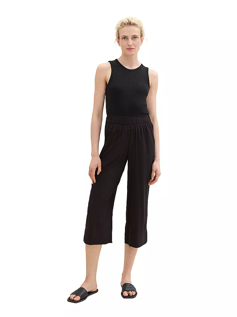 TOM TAILOR Culotte  schwarz