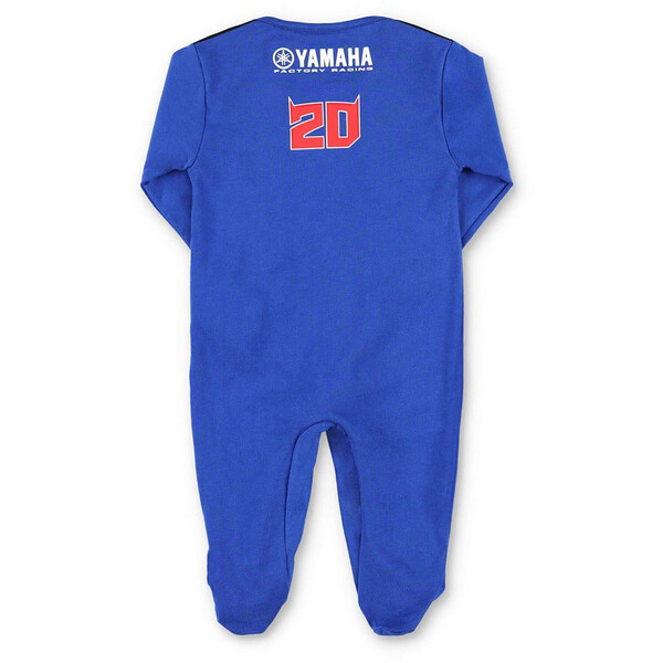 Fabio Quartararo - Pyjama bébé Dual FQ20 Yamaha Bleu / Rouge