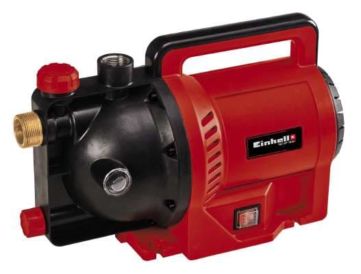 Einhell GC-GP 1045, 1050 W, AC, 4,8 stang, 4500 l/t, Frysesikker, Sort, Rød