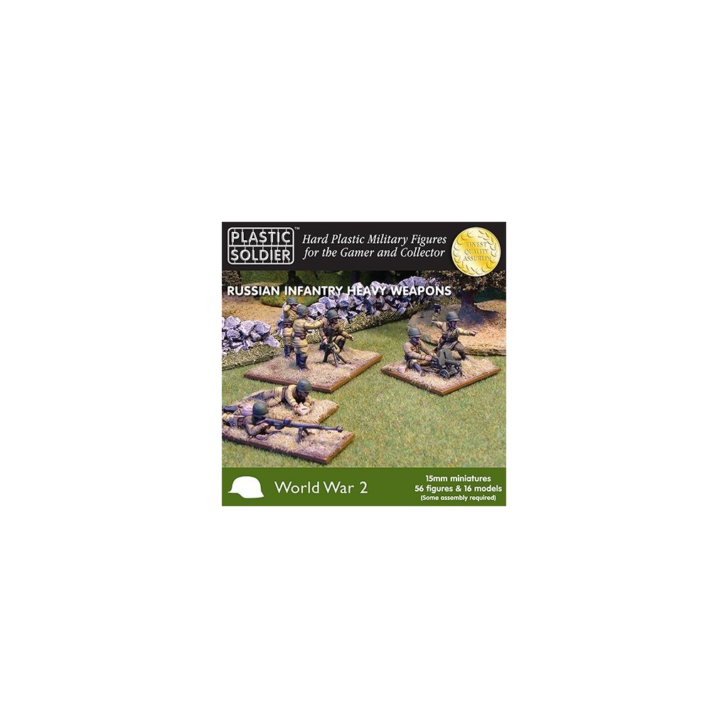 15mm WW2 Russian Infantry Heavy Weapons