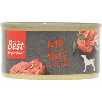 Pets Unlimited Gestoomde maaltijd Rund, 95 gram