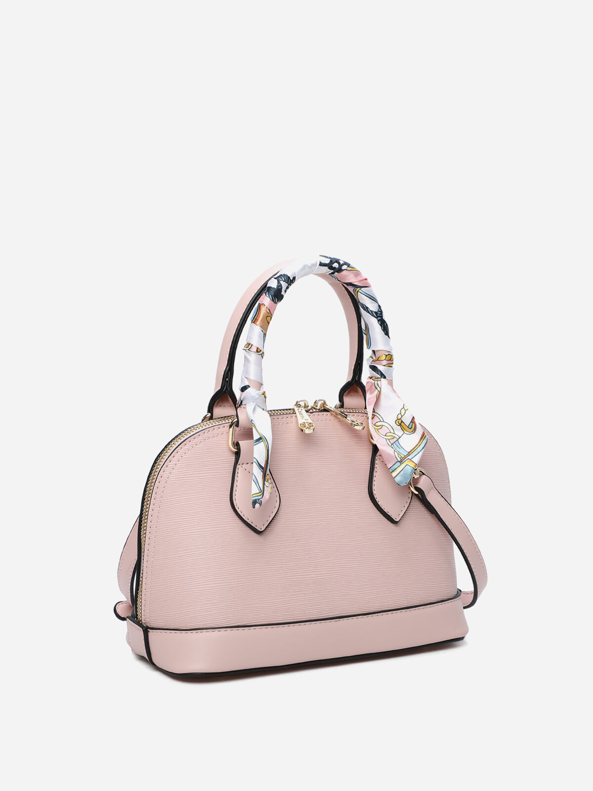 Petit sac à main avec ruban- Rose