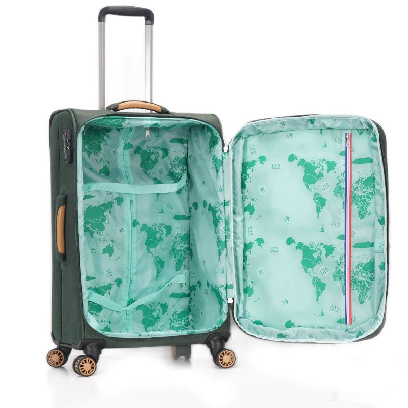 Valise souple 355 77 cm Vert