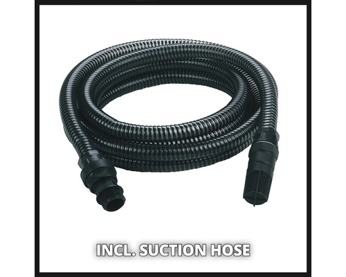 Einhell GC-GP 6538 tuinpompset inclusief 4m zuigslang, 20m tuinslang en tuinsproeier