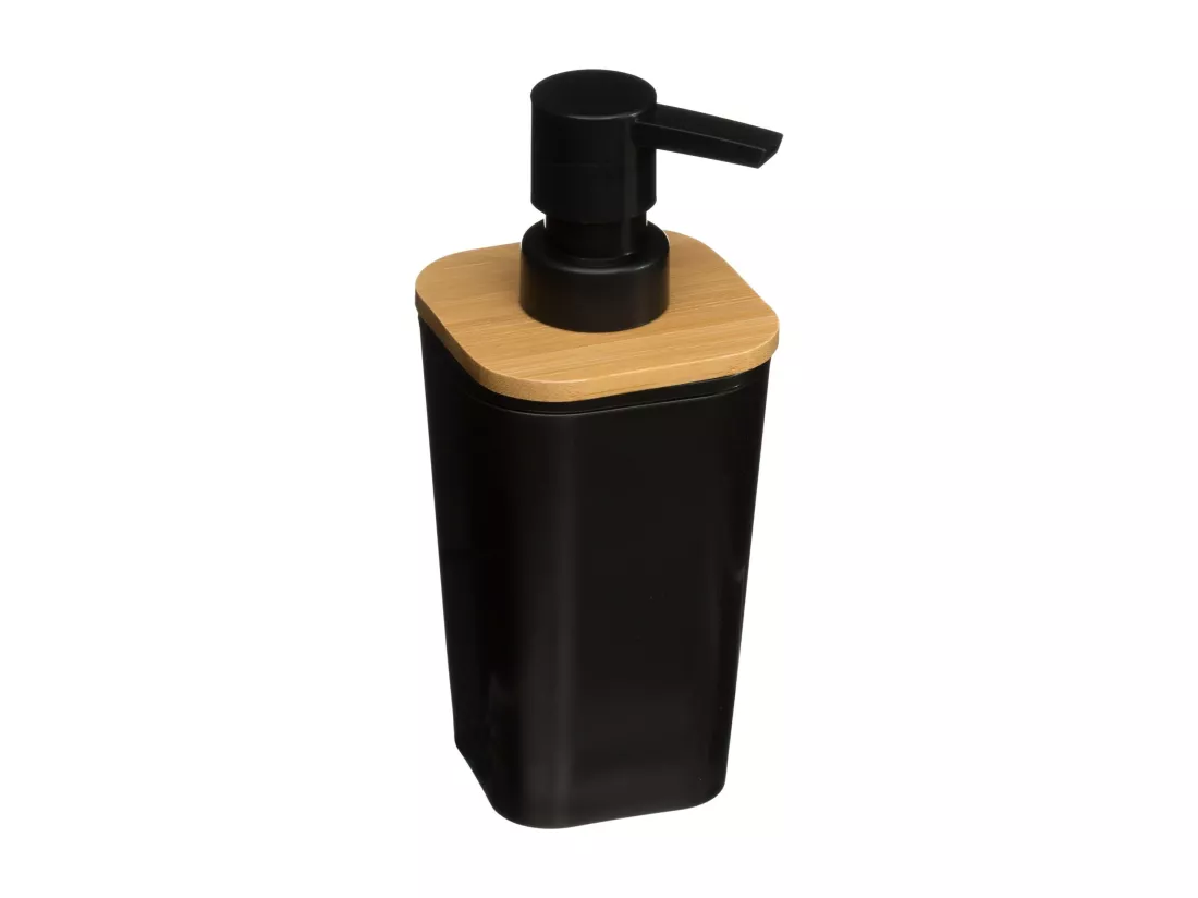 WELL HOME - Distributeur de savon noir 'Natureo' 200ml Design moderne