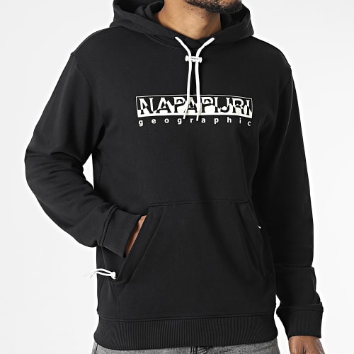 Sweat Capuche Sella A4G6R Noir