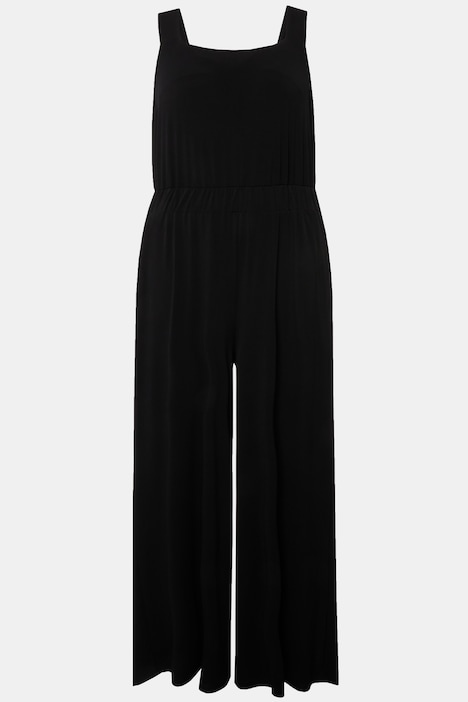 Jumpsuit Mary, Einteiler, Jersey, Rundhals, ärmellos