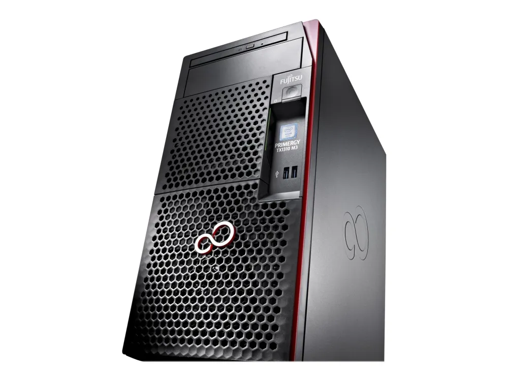 Fujitsu PRIMERGY TX1310 M3 - Server - tower - envejs - 1 x Xeon E3-1245V6 / op til 4.1 GHz - RAM 16 GB - SATA - non-hot-swap 3.5