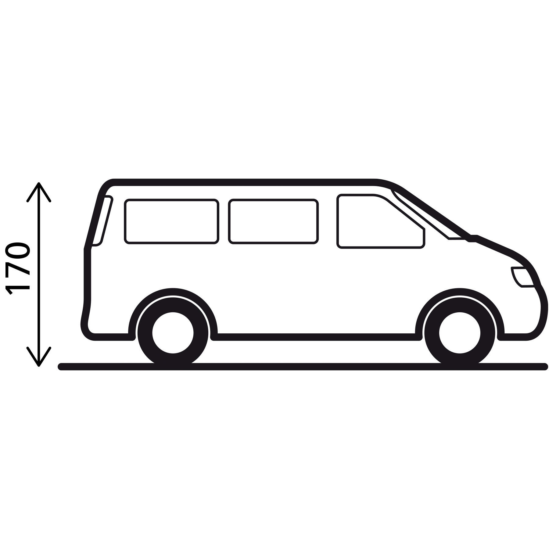Heckklappenzelt PILOTE CADDY 5