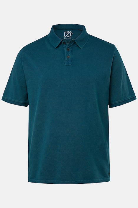 Poloshirt, Halbarm, Piqué, Vintage Look, bis 8 XL