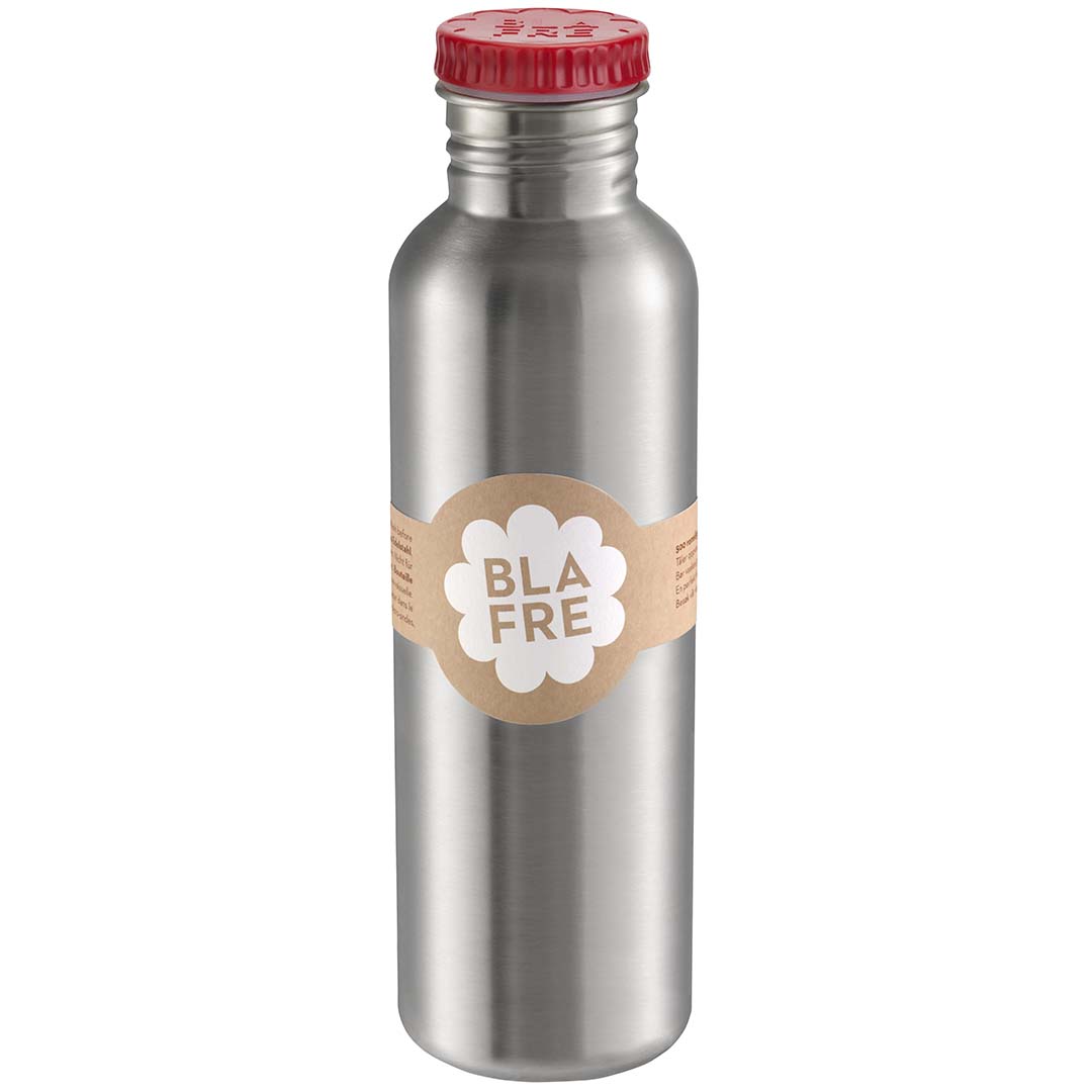 Blafre rvs drinkfles rood - 750ml