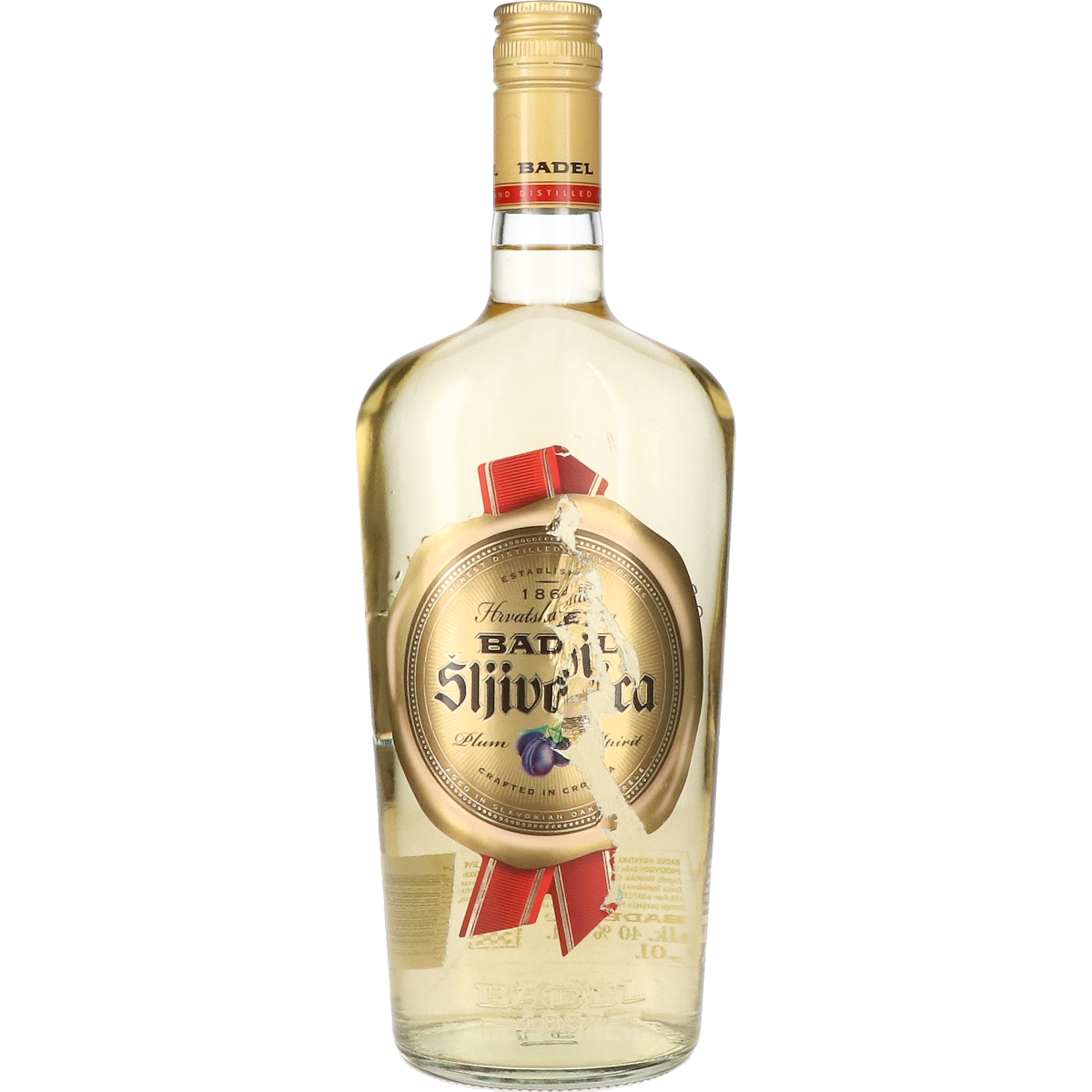 Badel Sljivovica (Schade Etiket) 100 cl